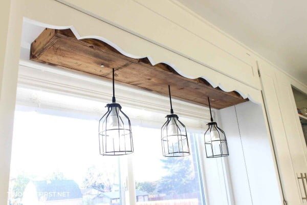 DIY Pendant Light #DIY #homedecor #pendantlights #lighting