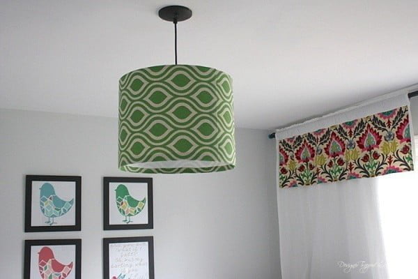 DIY Pendant Light #DIY #homedecor #pendantlights #lighting