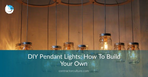 DIY Pendant Lights: How To Build Your Own Guide #DIY #homedecor #pendantlights #lighting
