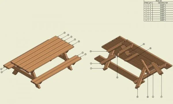 Build a DIY Picnic Table     