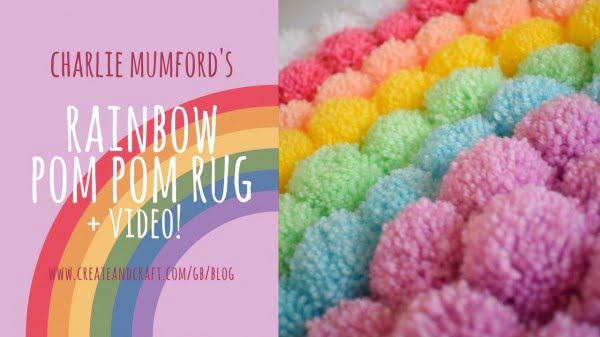 DIY Pom Pom Rug: Discover How To Make a Pom Pom Rug #DIY #pompom #crafts #homedecor
