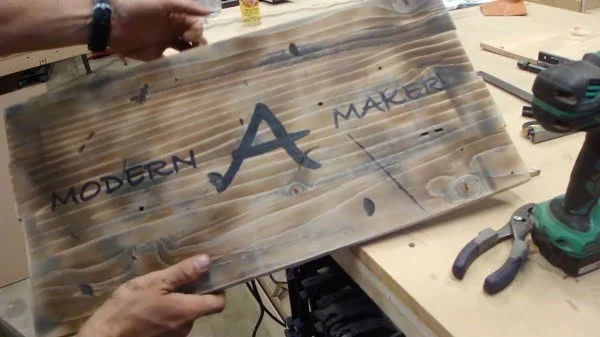 Making a Rustic, Distressed, Vintage Wood Sign (version 1.0)     