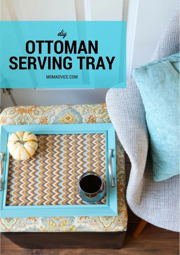 DIY Ottoman Serving Tray     