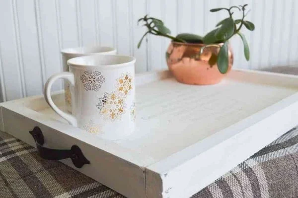 DIY Serving Tray for the Coffee Lover     