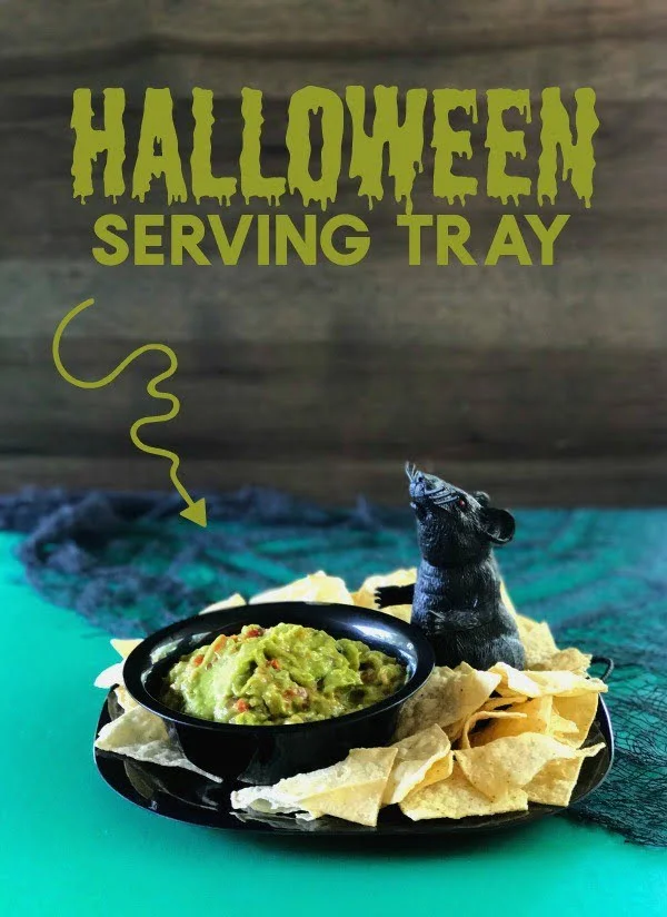 DIY Halloween Serving Tray     