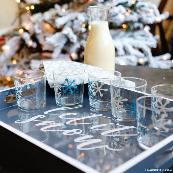 Let it Snow Serving Tray     