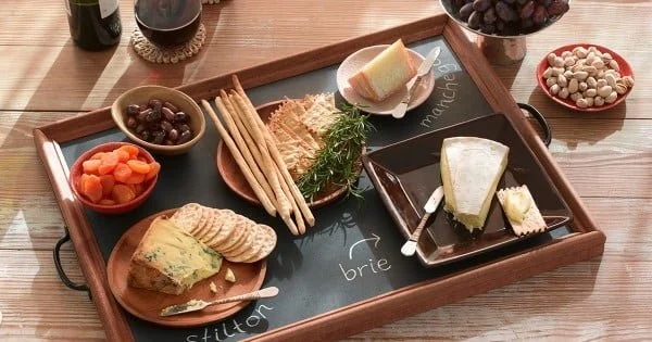 DIY Chalkboard Serving Tray Tutorial     
