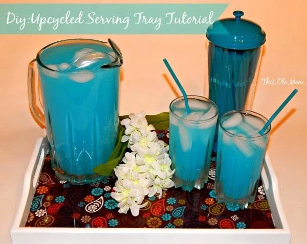 DIY: Upcycled Serving Tray Tutorial     