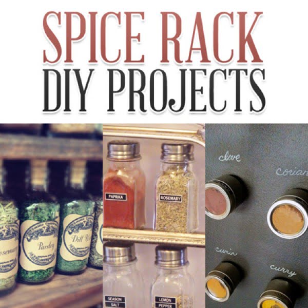 Spice Rack DIY Projects