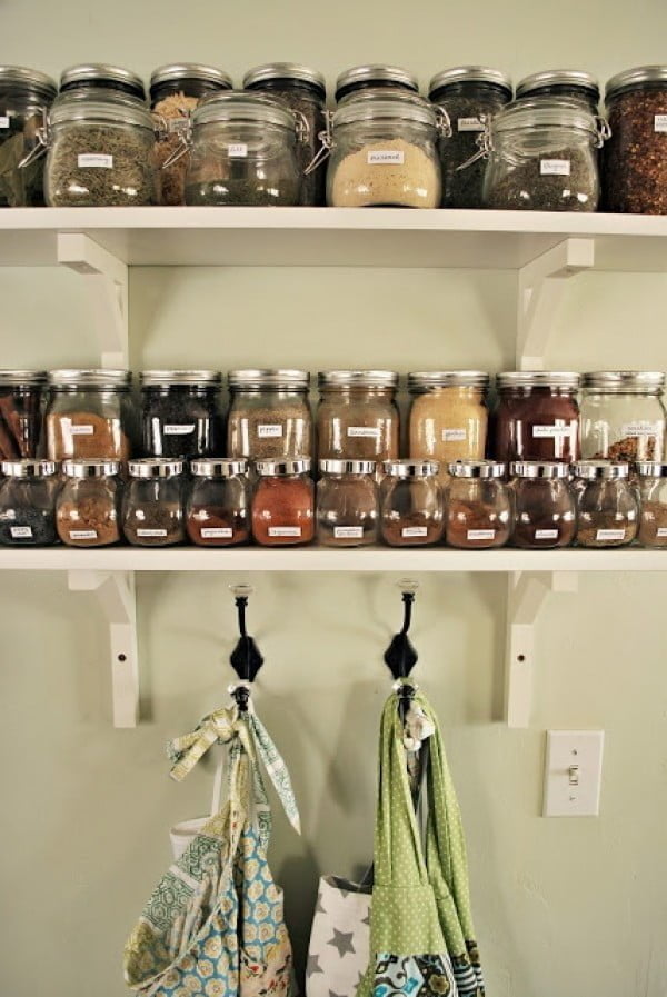 34 Easy Functional Diy Spice Racks To Organize And Prettify Your Kitchen