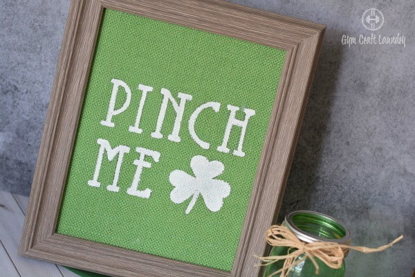 DIY Burlap Wall Art: Easy St. Patrick's Day Decor
