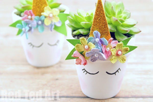 Unicorn Planter DIY