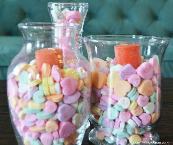 DIY Sweetheart Centerpieces