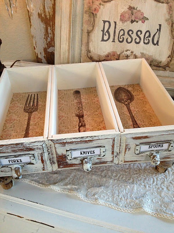 DIY Upcycled Drawers