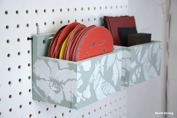 How to Make a DIY Pegboard Organizer For Your Garage or Craft Room    