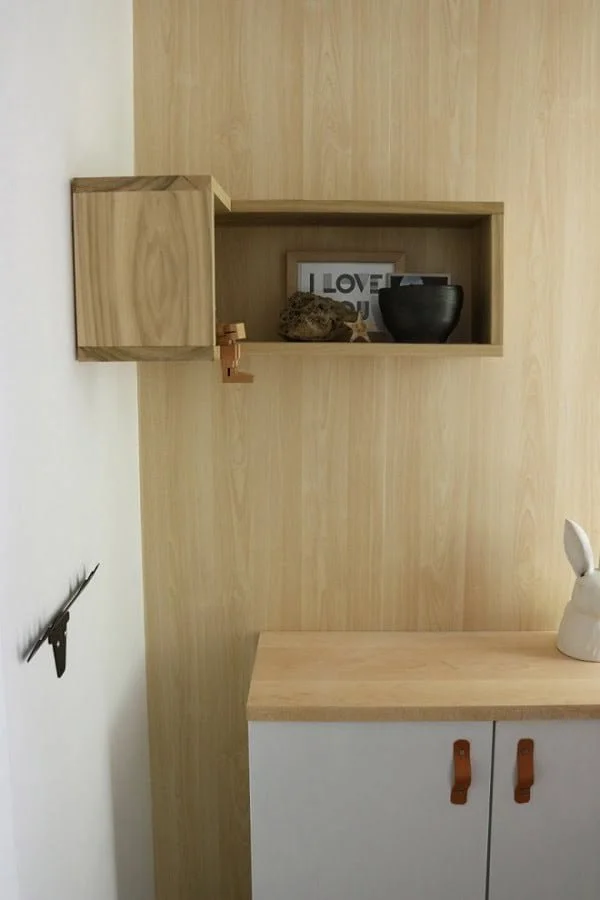 One Board Challenge: Make This DIY Floating Corner Shelf