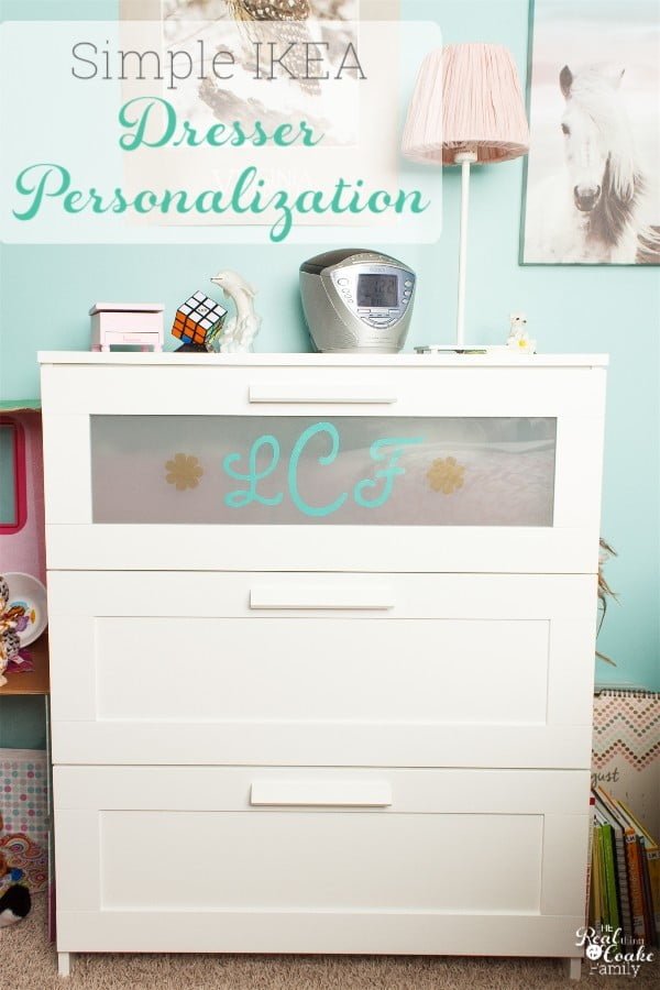 DIY Dresser Personalization an IKEA Hack     