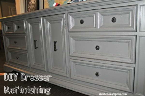 DIY Dresser Refinishing! • Domestic Superhero     