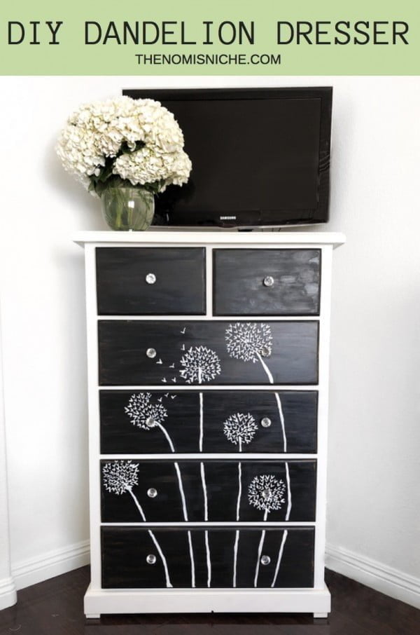 DIY DANDELION DRESSER     