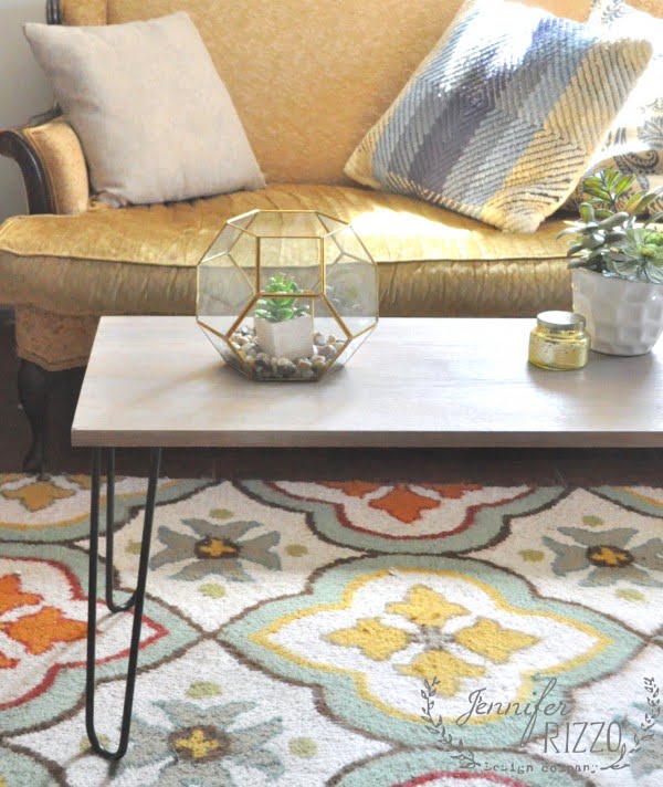 How to make a DIY hairpin table     