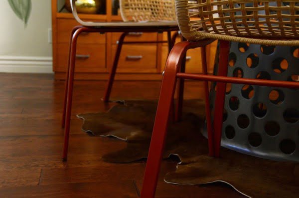 DIY Colorful Chair Legs IKEA Hack