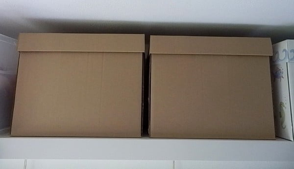 IKEA Hack DIY: Hexagon Boxes