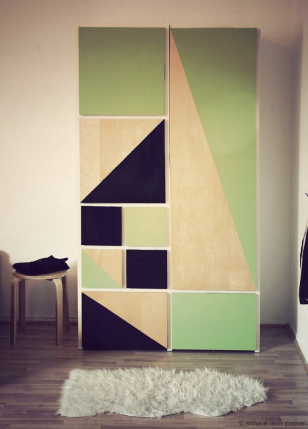DIY IKEA Hack Wardrobe Embellishment