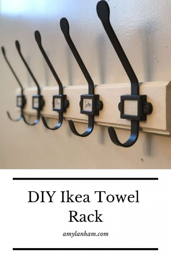 DIY Towel Rack