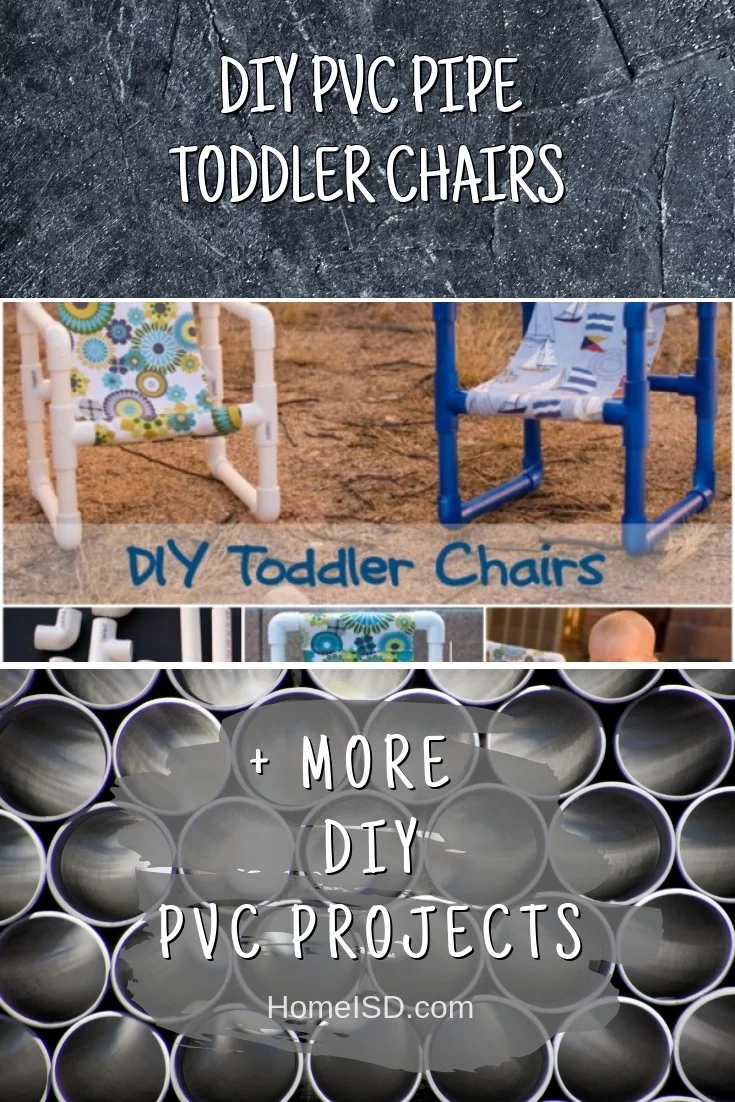 DIY PVC Pipe Toddler Chairs    