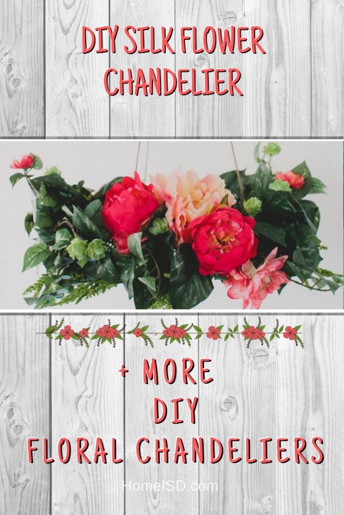 23 Stunning DIY Floral Chandeliers That Are Taking Over Decor Trends