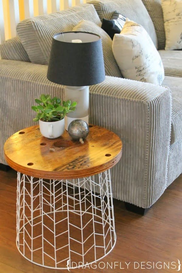 DIY Accent Table Tutorial » Dragonfly Designs