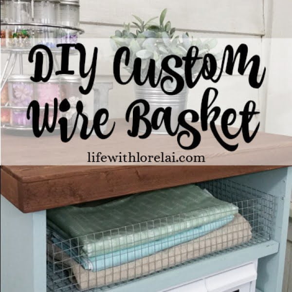 Make A DIY Custom Wire Basket