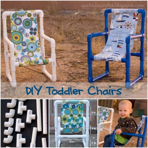 Wonderful DIY PVC Pipe Toddler Chairs  pipe  