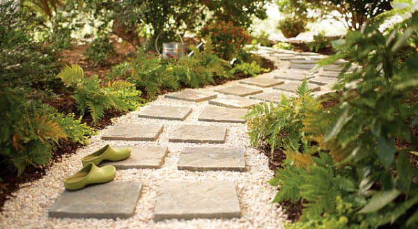 How to Build a Paver Garden Path    path 