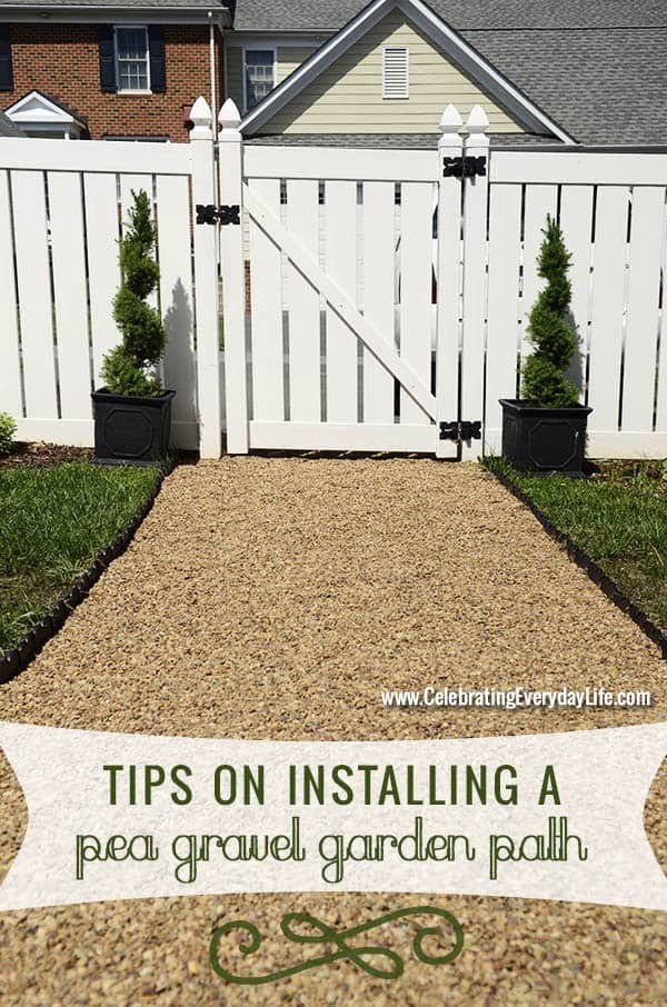 Have the Best Yard on the Block with a DIY Pea Gravel Path    path 