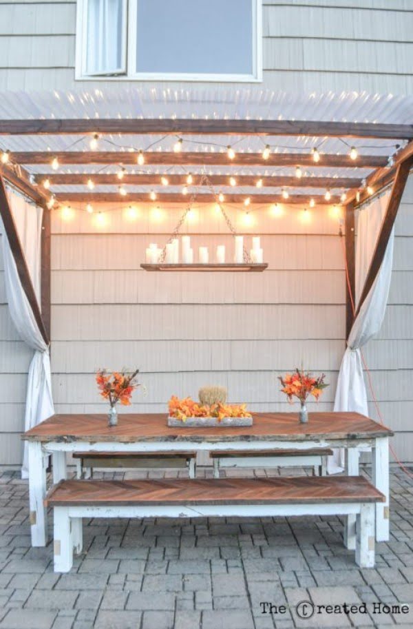 24 Easy DIY Pergola Projects That You Can Build on a Budget