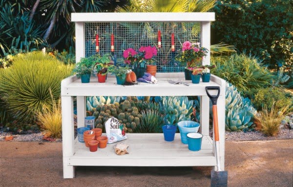 How to Build a Potting Bench       
