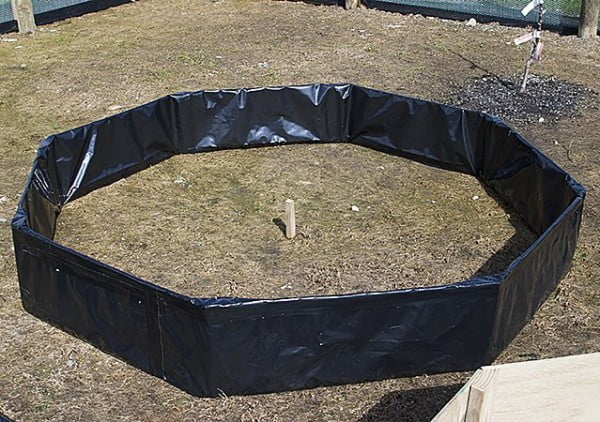 Octagonal Raised Garden Bed    