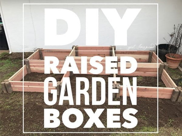 Fast and Easy DIY Raised Garden Boxes    