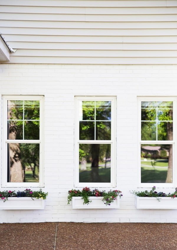 how to build a simple window box    