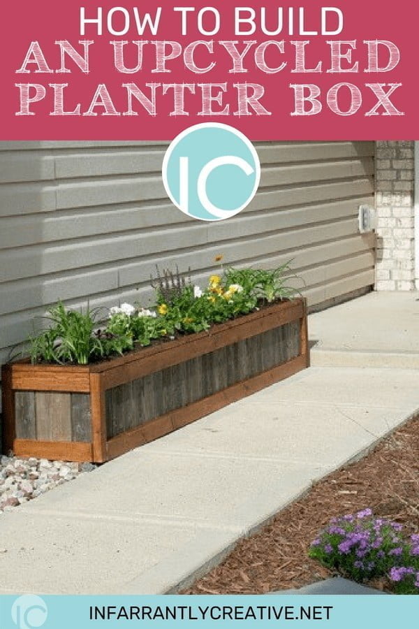 How to Build an Upcycled Planter Box    