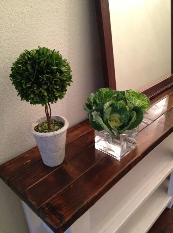 Rustic Chic Console Table 