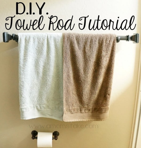 DIY Towel Rack Tutorial