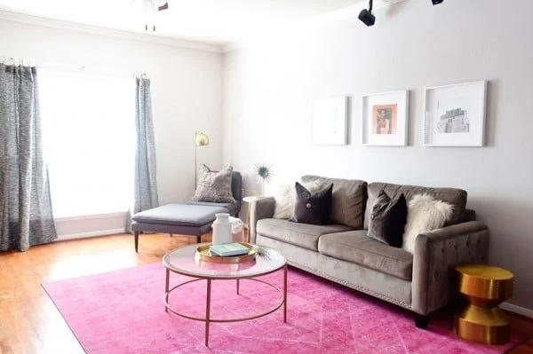 Acrylic Curtain Rod DIY