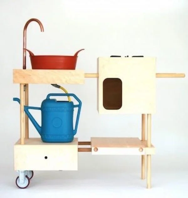 DIY: Outdoor Kitchen Cart from Studiomama