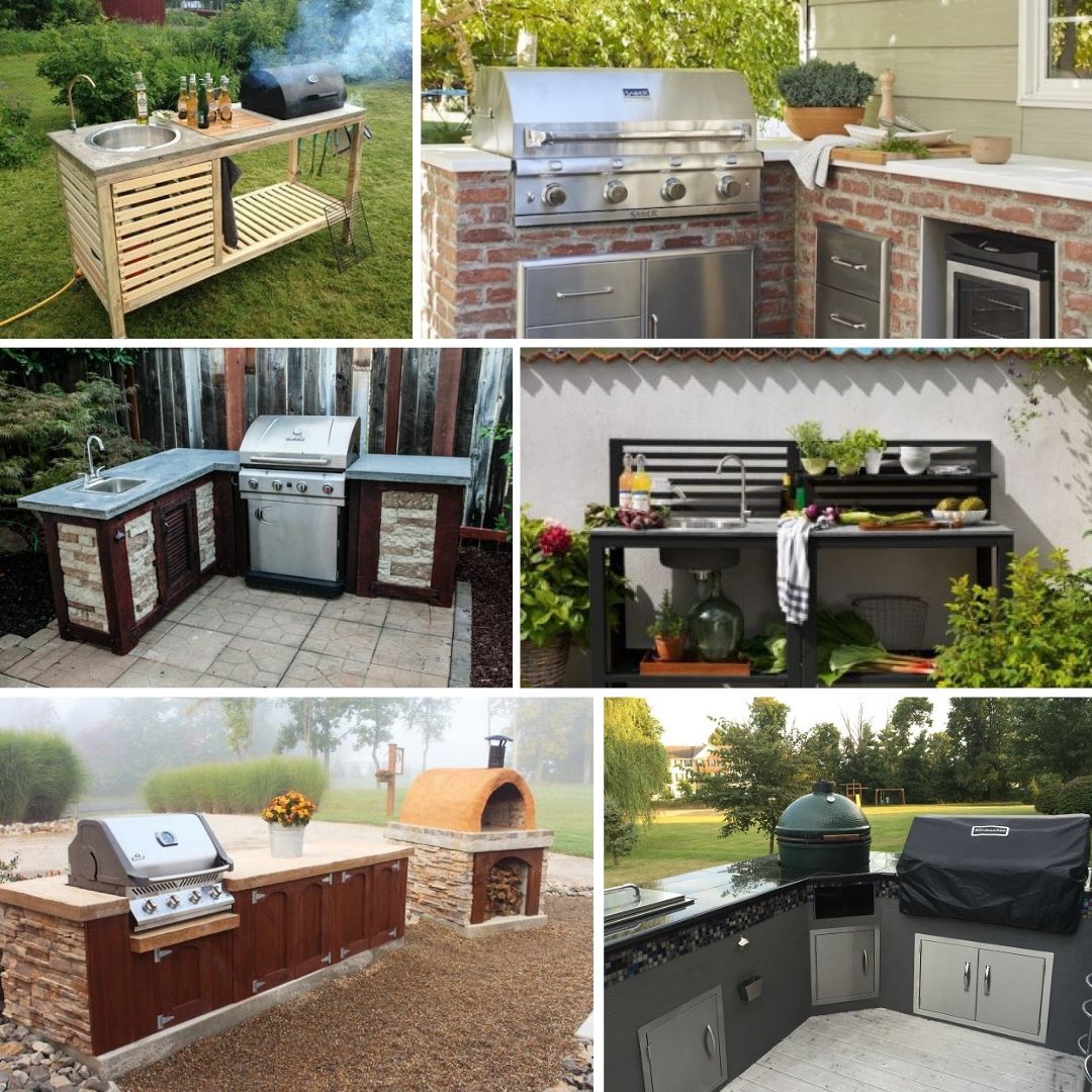 18 DIY Outdoor Kitchen Ideas You Can Build Right Now