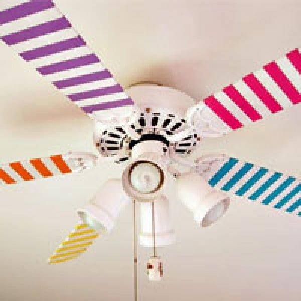 Ceiling Fan Painting tape