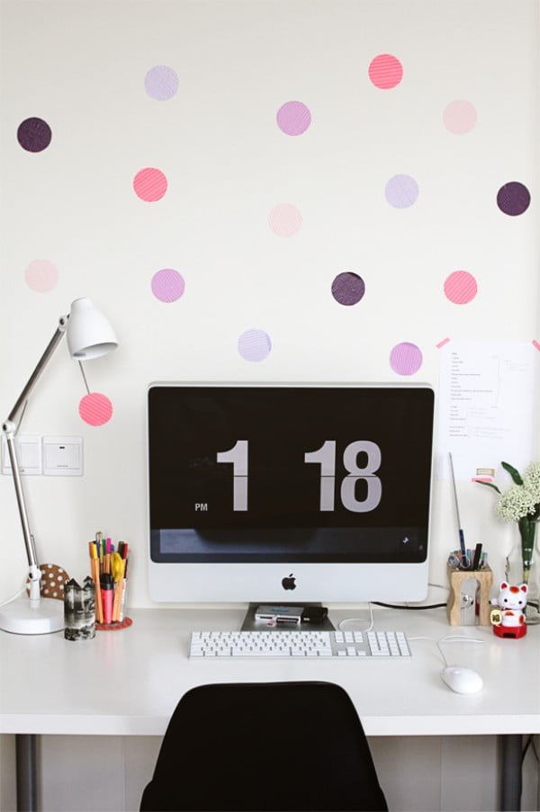 » DIY Dot Wall tape