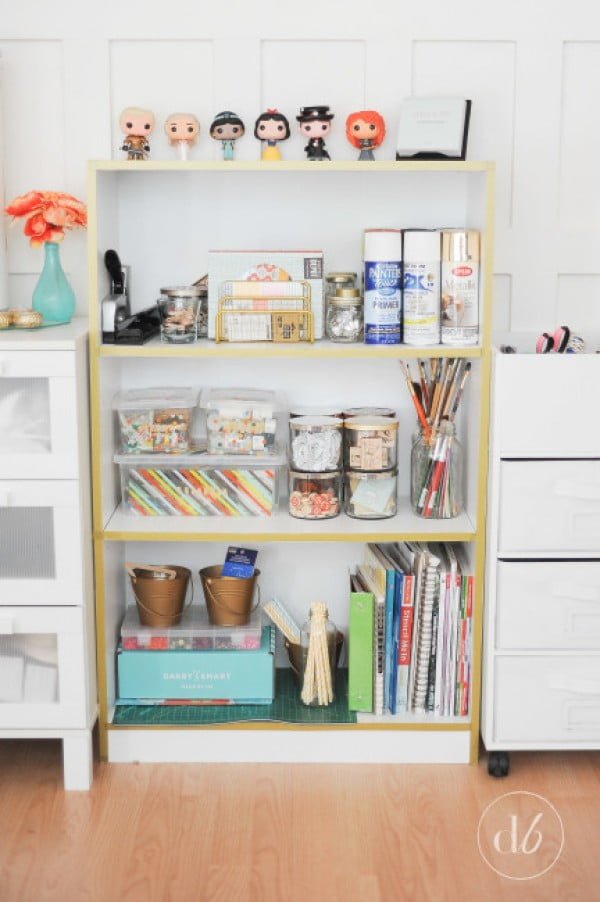 Washi Tape Bookcase tape