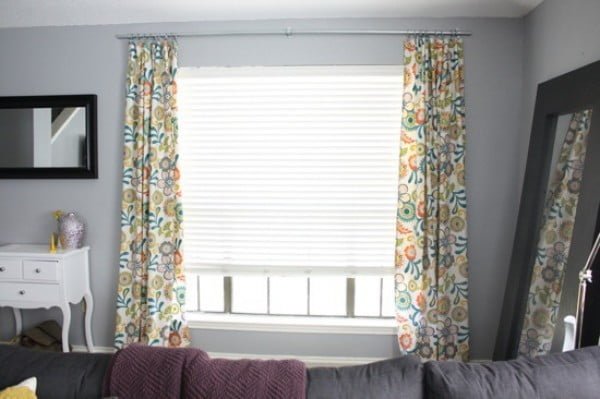 Easy DIY Conduit Curtain Rod – Love & Renovations